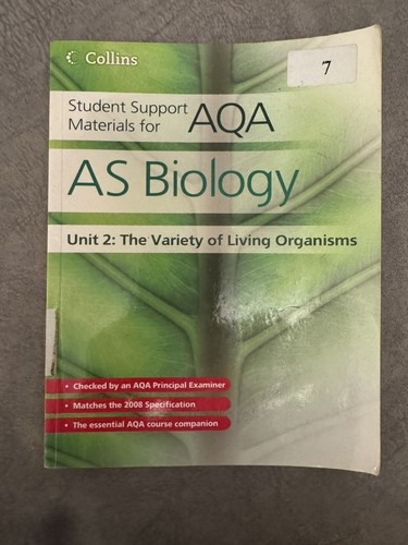 Collins biology aqa - aqa, unit