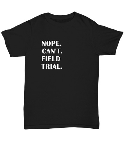 Field trial dog shirt - field,