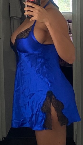 Stunning senza blue satin - stunning,