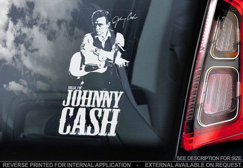 Johnny cash car window - -,