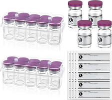 20pcs 5ml Sterile Empty Glass