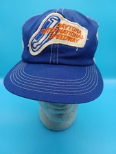 VTG Daytona International Speedway White Mesh Patch Snapback Trucker K Products 