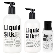 Liquid Silk Luxury Water-based Personal Lubricant / Lube from Bodywise (3 Sizes)