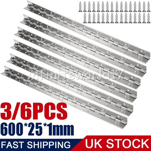 Continuous piano hinges - 3-6x,