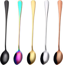 5 Pcs Long Handled Latte