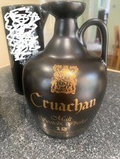 Vintage Cruachan 12 Year Old Whisky Ceramic Decanter Jug 1970s (Empty)