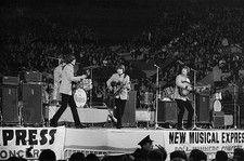 Old Large Photo The Beatles