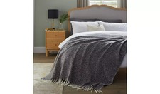 Habitat Faux Mohair Throw