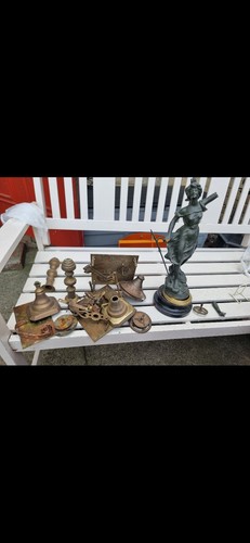 Scrap brass and vintage - vintage, figure