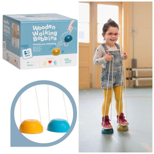 Wooden stilts balance and - stilts,