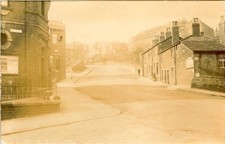 REAL PHOTO POSTCARD OF BURLEY