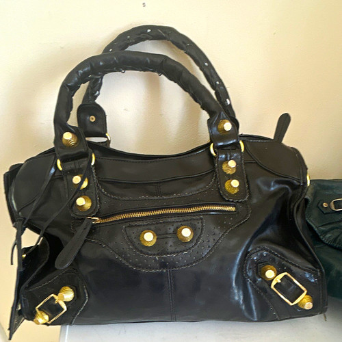 Balenciaga city black - city, leather