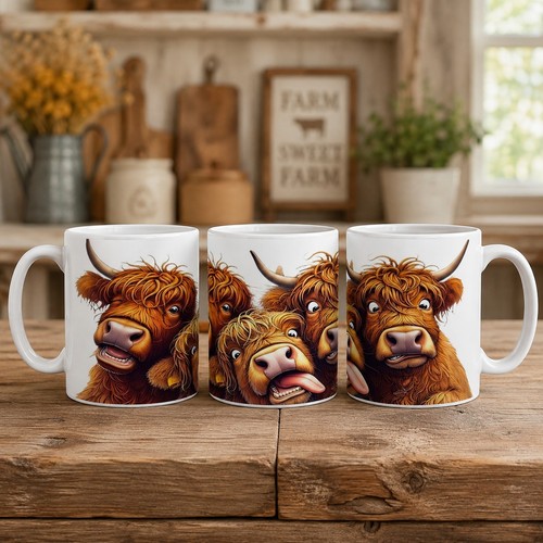 Highland cows coffee - highland,
