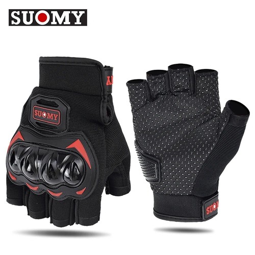 Mens motorcycle fingerless - mens,