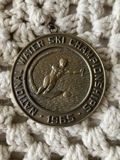 1965 NATIONAL WATER SKI CHAMPIONSHIPS BRONZE MEDAL MEN SLALOM MINNEAPOLIS MINN
