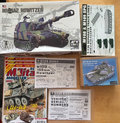 Afv club 35109 m109a2 - club, 1/35