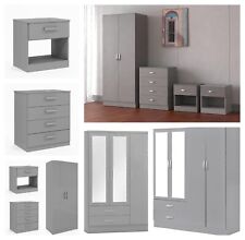Grey Gloss Bedroom Furniture