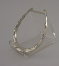 RARE ENGLISH SOLID STERLING SILVER HORSE SHOE NAPKIN RING 1937 RIDING HUNTING