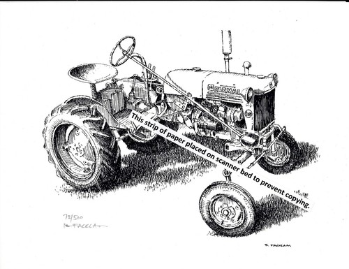 Farmall cub farm tractor pen - cub,