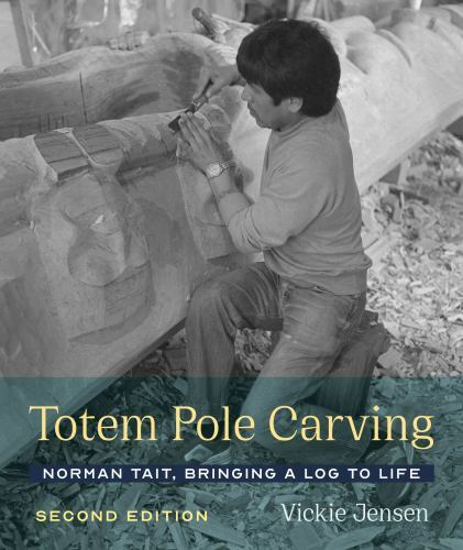 Totem pole carving norman - carving, :