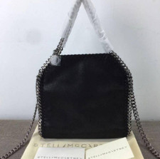 Stella McCartney Falabella Tiny Shoulder Bag Chain Black Tote Bag Black Women