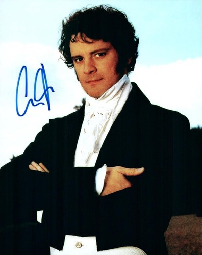 Colin firth autographed 8x10 - colin,