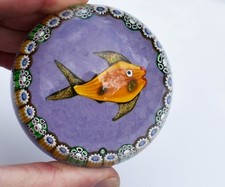 Paul Ysart Paperweight Gold