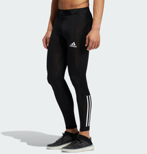 adidas Techfit Long Tights Mens - 3 Stripes Compression / Base Layer - All Sizes