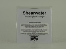SHEARWATER BREAKING THE YEARLINGS (D22) 1 Track Promo CD Single including White 