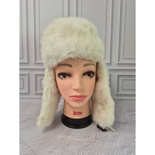Mad bomber white trapper - white, hat
