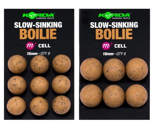 Korda slow sinking boilies - korda,