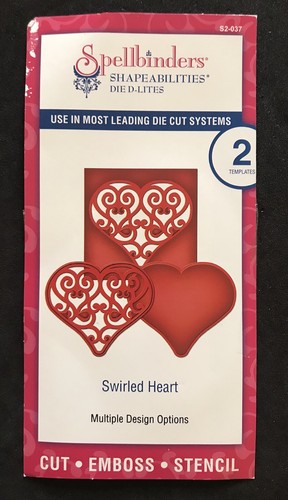 Swirled heart swirls - swirled,
