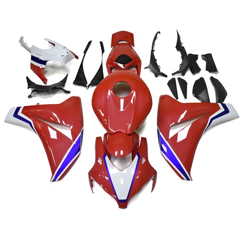 White red injection fairings - white,