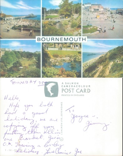 Bournemouth seaside and