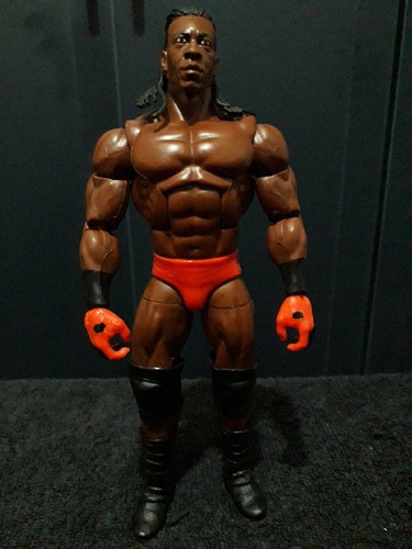Booker wwe elite mattel - booker, t