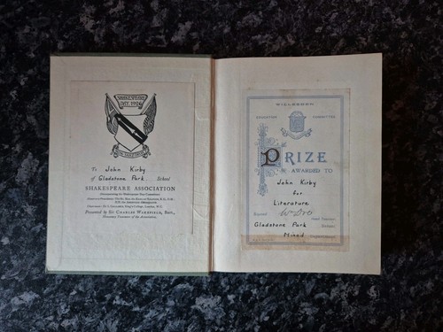 Antique book 1926 shakespeare - antique, book.1926.shakespeare