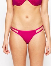LIPSY STRAPPY HOT PINK  BIKINI