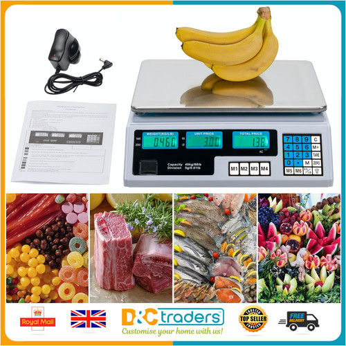 40kg digital scale - 40kg/5g,