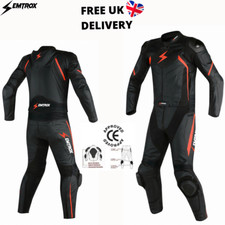 Mens Size Black Motorbike