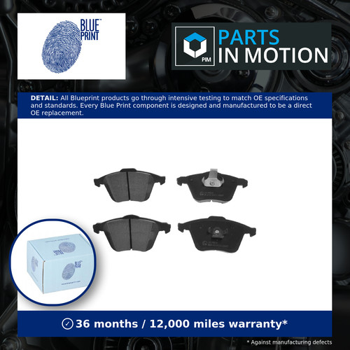 Brake pads set - fits, focus