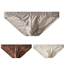Men's Satin Silk Briefs