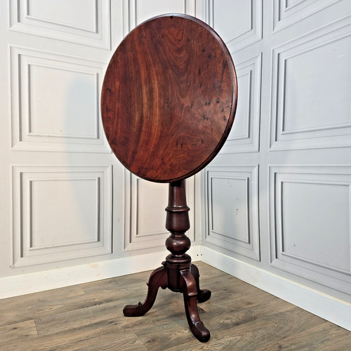 Antique tilt top table wine - antique,