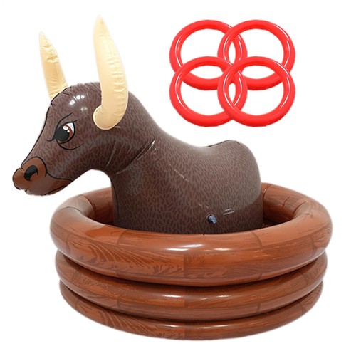Inflatable water bull cooler - inflatable,