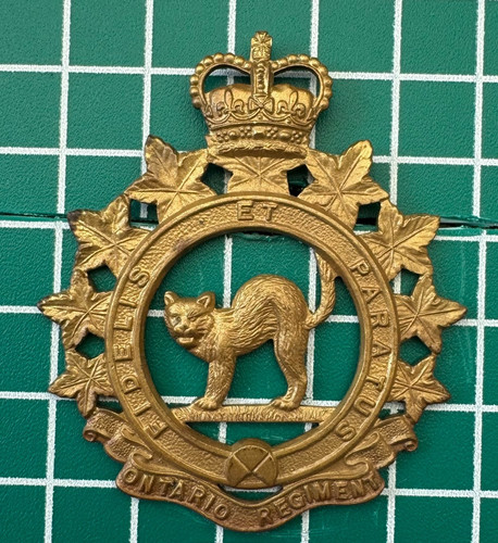 Canadian ontario regiment cap - canadian,