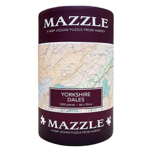 Yorkshire dales map jigsaw - yorkshire,