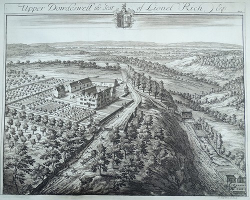 Antique print upper - print,