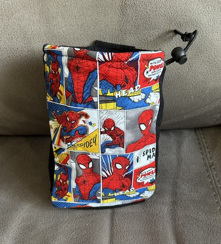 Rock climbers chalk bag - rock,