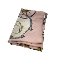 HERMES Silk Scarf, Pink