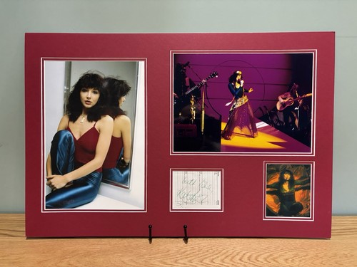 Kate bush signed diary - diary, page