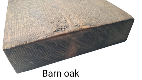 Wooden floating shelf - shelf, chunky